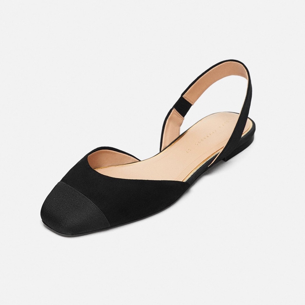 Brand New Never Worn Zara Slingback Flats